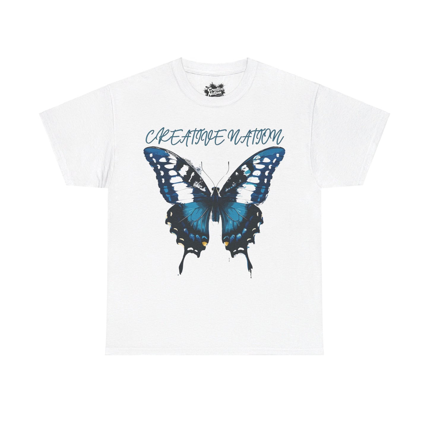 Shirt To Match SB Dunk Low Futura Laboratories Bleached Aqua Unisex Tee Butterfly Shirt For Dunks