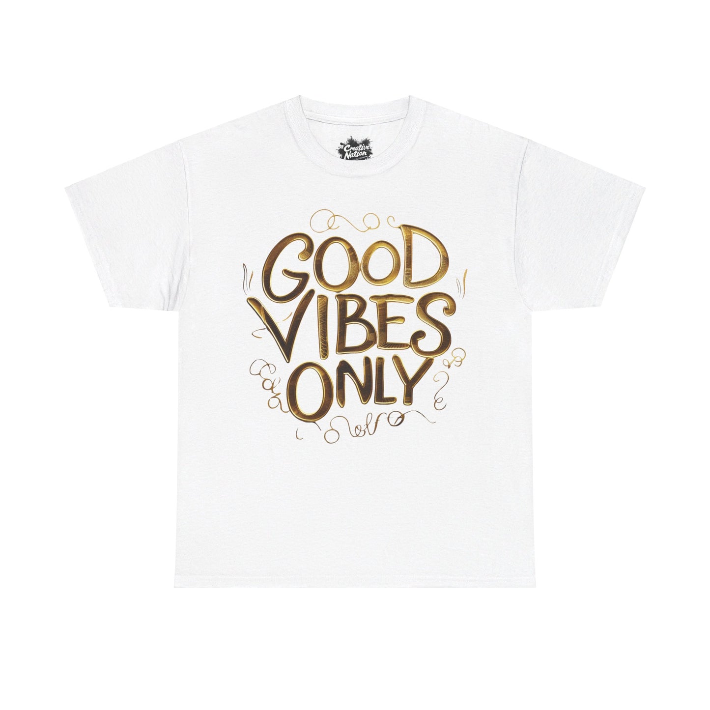 Shirt To Match Jordan 4 Retro Metallic Gold Unisex Tee Good Vibes Shirt For Jordan 4