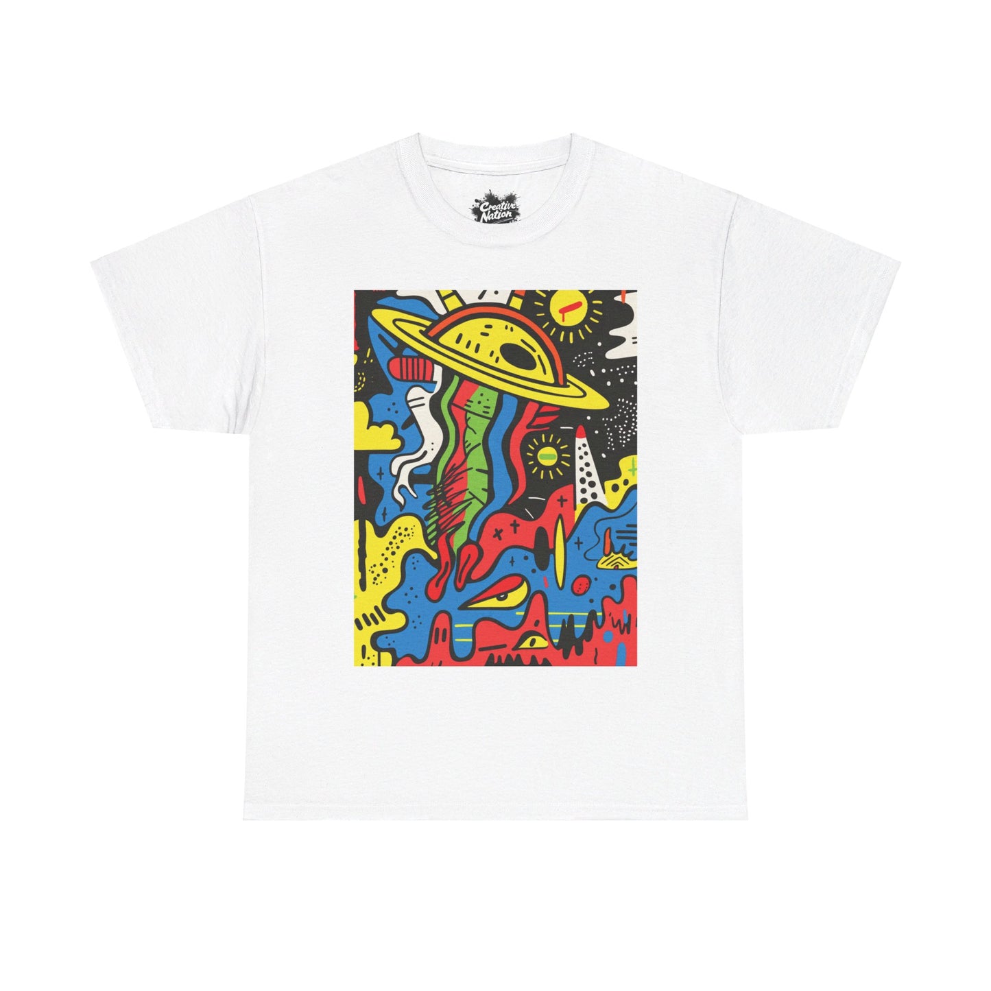 Shirt To Match SB Darwin Low Black Unisex Tee UFO Shirt For SB Darwin