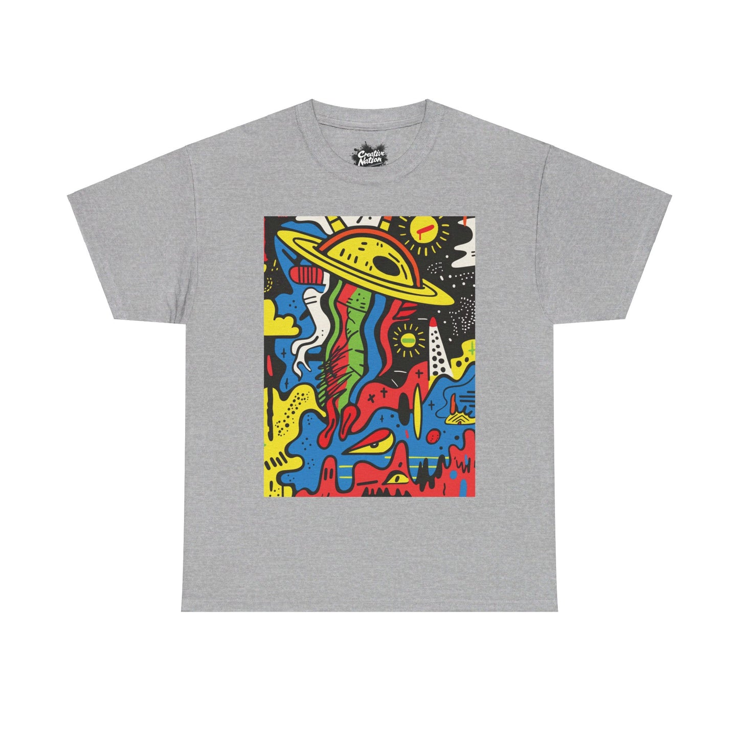Shirt To Match SB Darwin Low Black Unisex Tee UFO Shirt For SB Darwin
