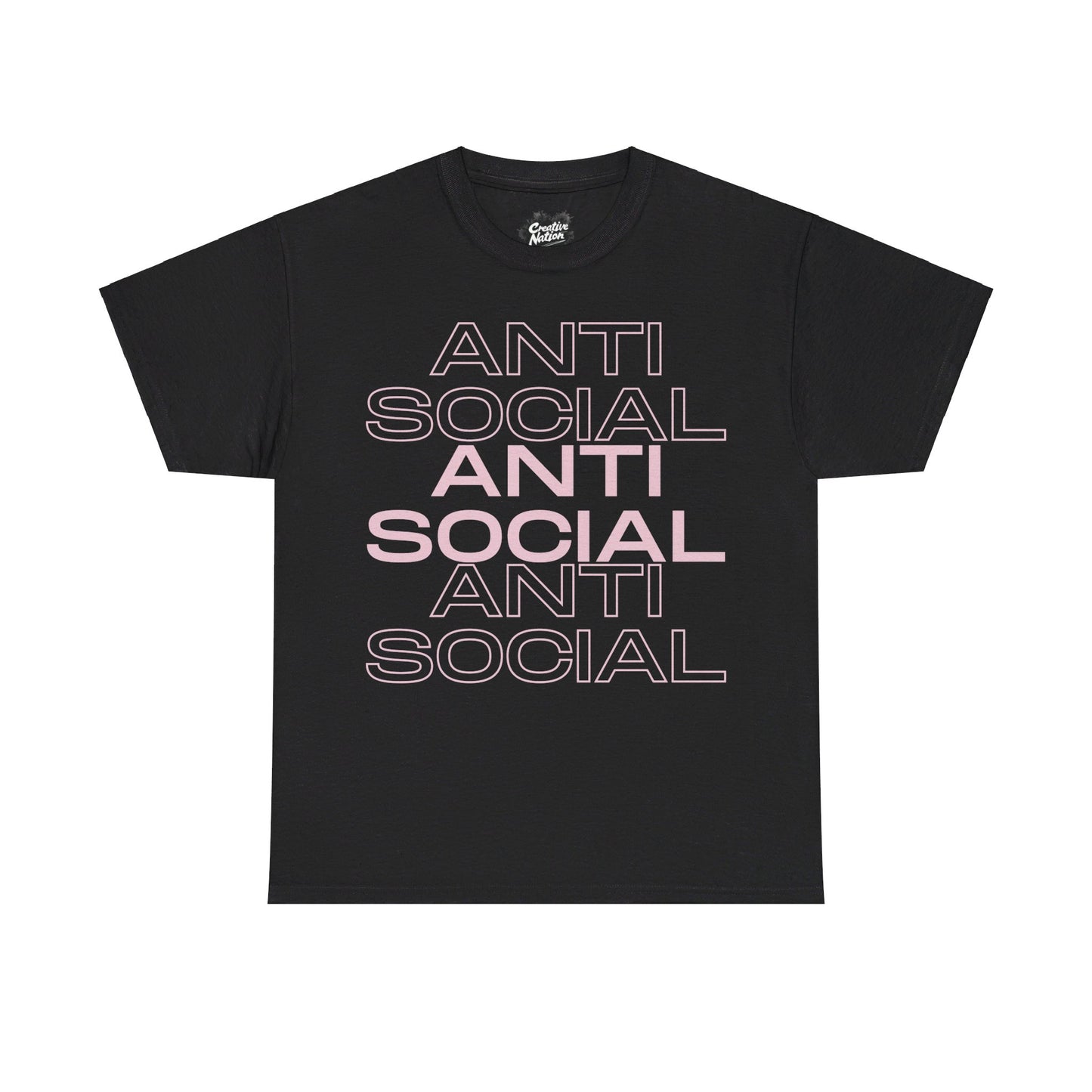 Shirt To Match Samba Inter Miami CF Messi Black Unisex Tee Anti Social Shirt For Samba