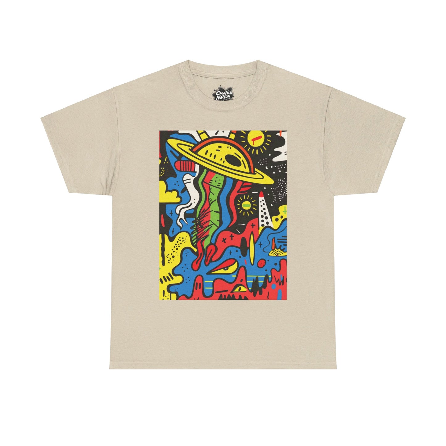 Shirt To Match SB Darwin Low Black Unisex Tee UFO Shirt For SB Darwin