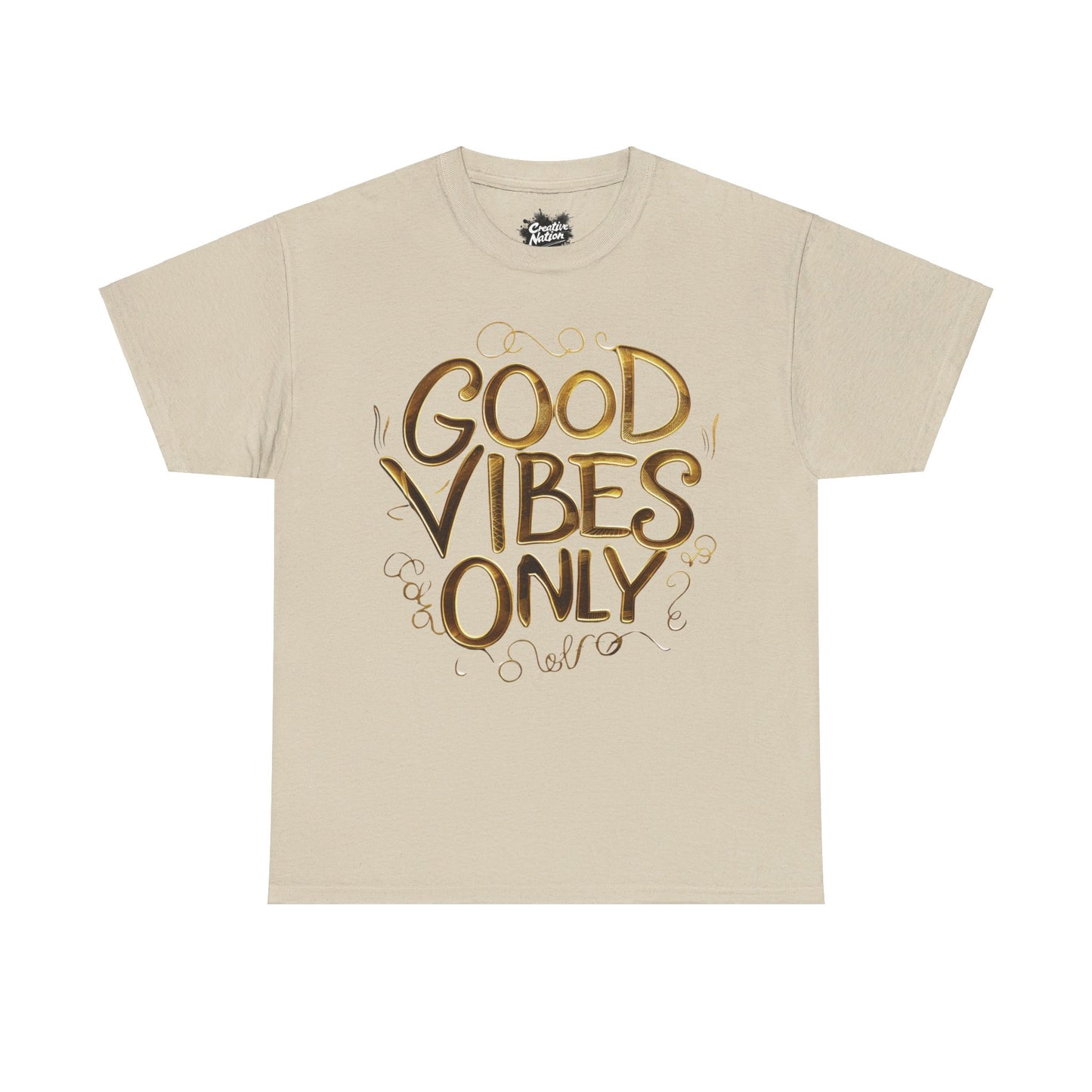 Shirt To Match Jordan 4 Retro Metallic Gold Unisex Tee Good Vibes Shirt For Jordan 4