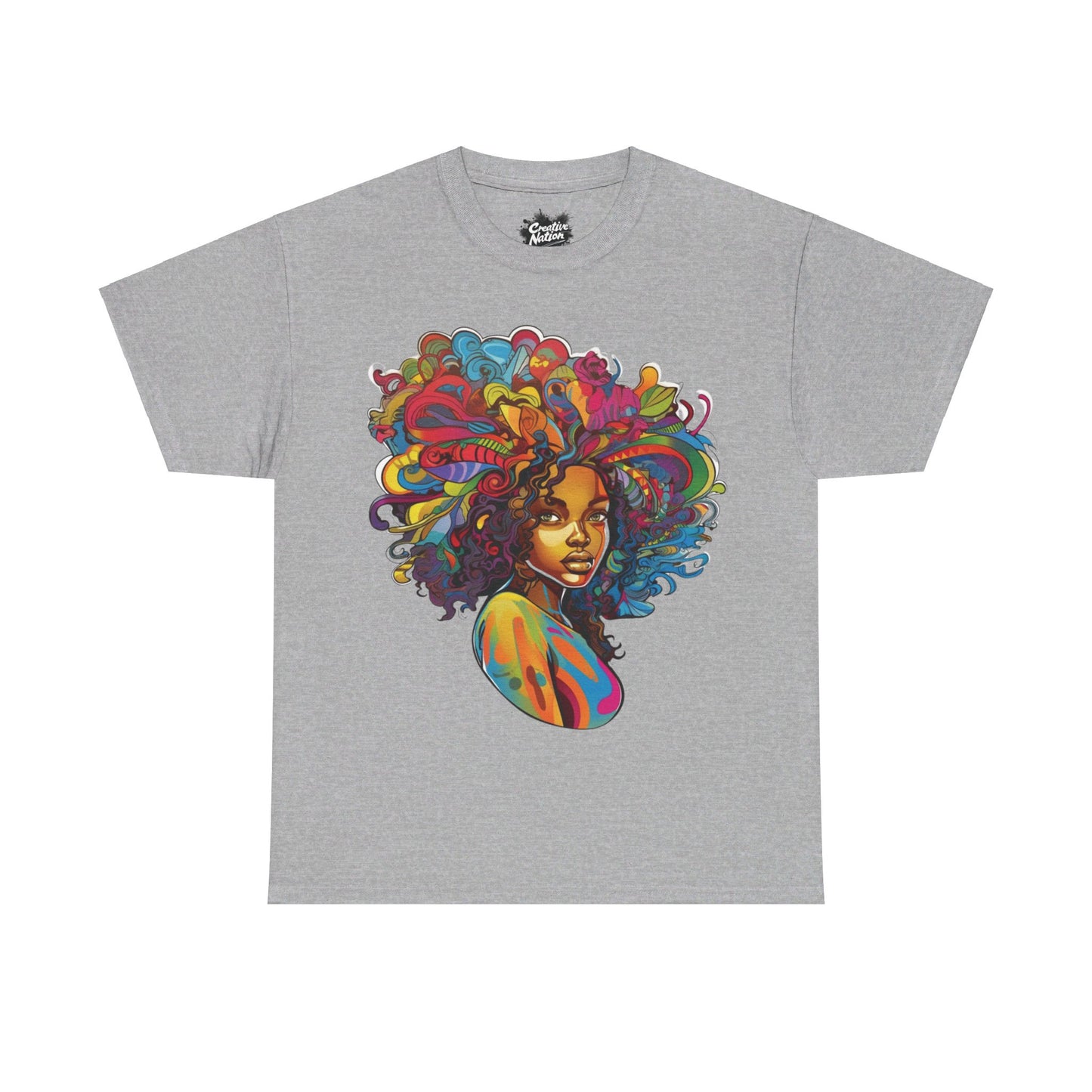 Shirt To Match SB Dunk Low Futura Laboratories Bleached Aqua Unisex Tee Afro Shirt For Dunks