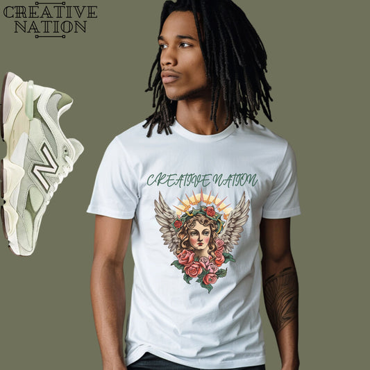 Shirt To Match New Balance 9060 Olivine Unisex Tee Angel Shirt For 9060