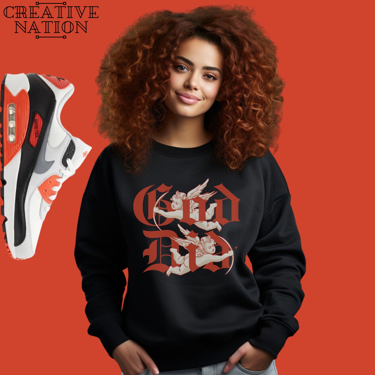 Sweatshirt To Match Air Max 90 Gore-Tex Infrared Unisex Tee Christian Shirt For Air Max 90