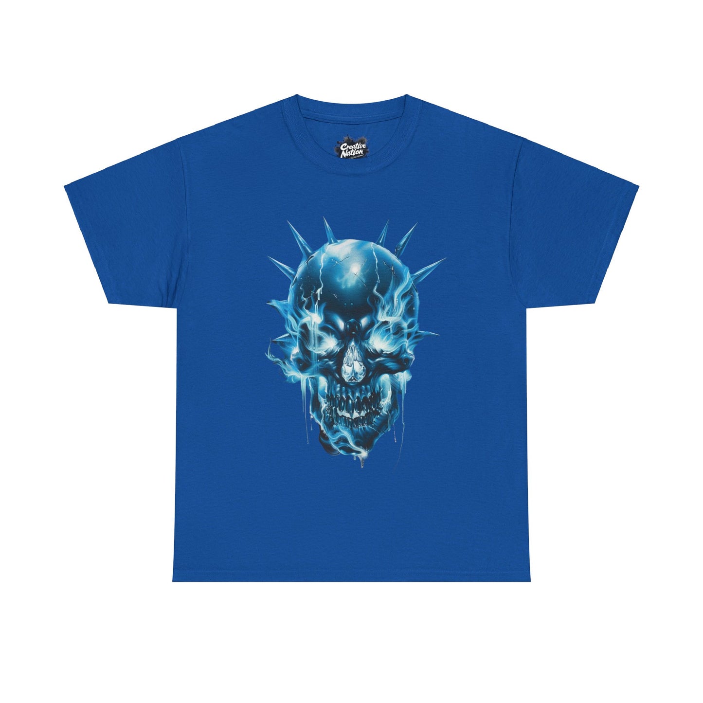 Shirt To Match Jordan 4 Retro Military Blue Unisex Tee Skull Shirt For Jordan 4