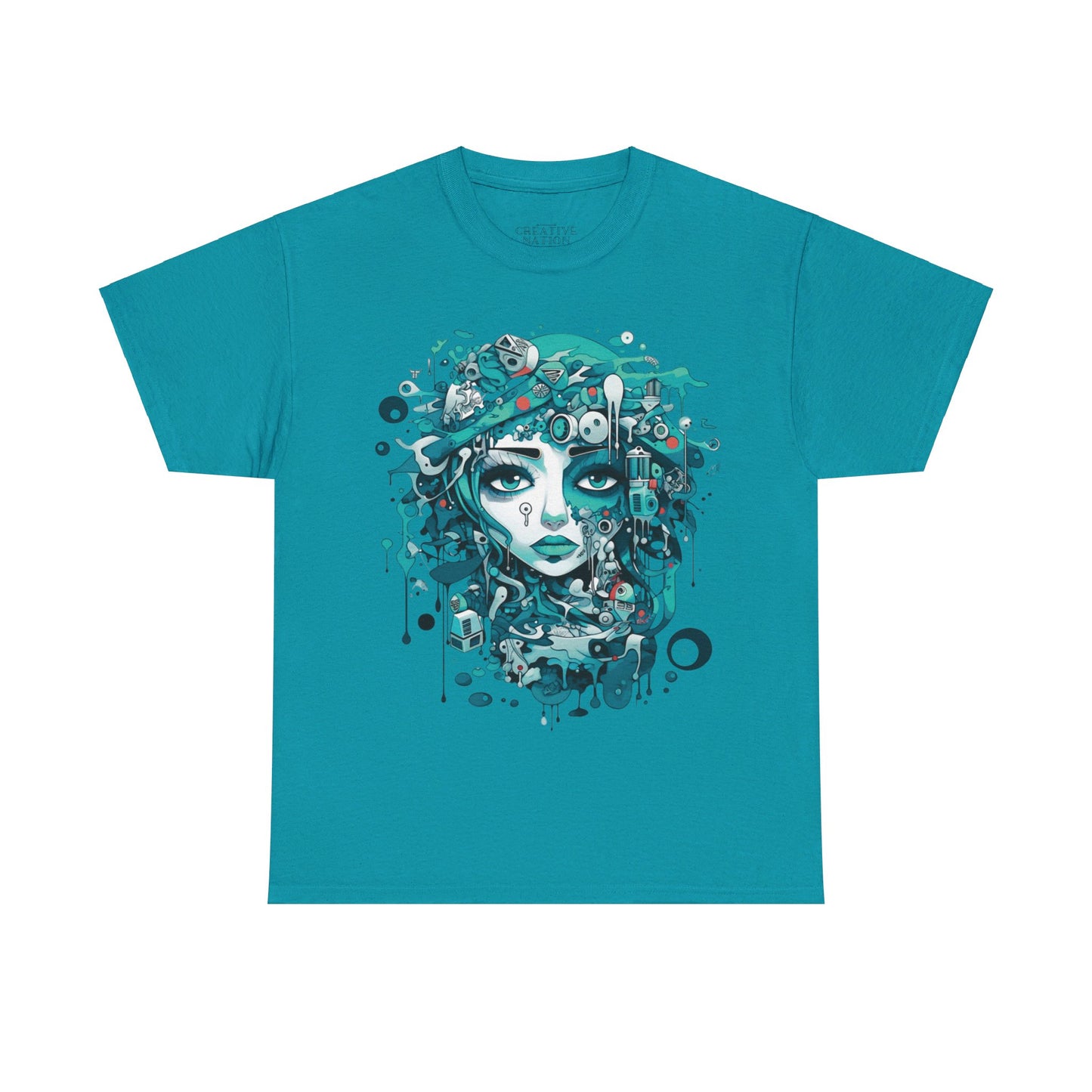 Shirt To Match New Balance 9060 Cyan Burst DTLR Unisex Tee Psychedelic Shirt For 9060