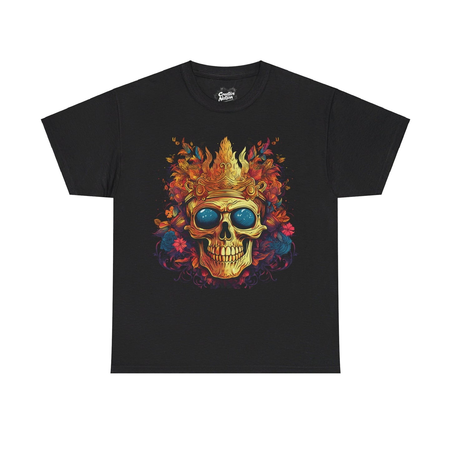 Shirt To Match Undefeated Air Force 1 Low Celestine Blue Unisex Tee Skull Shirt For AF1