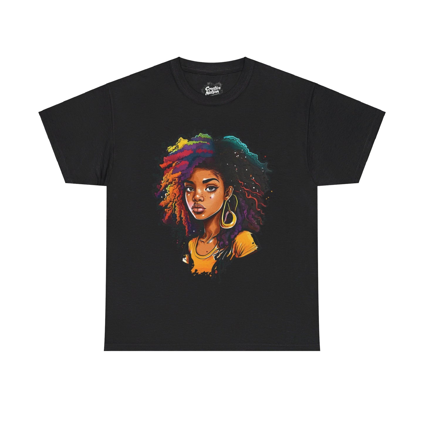 Shirt To Match Dunk Low University Gold Unisex Tee Afro Shirt For Dunks