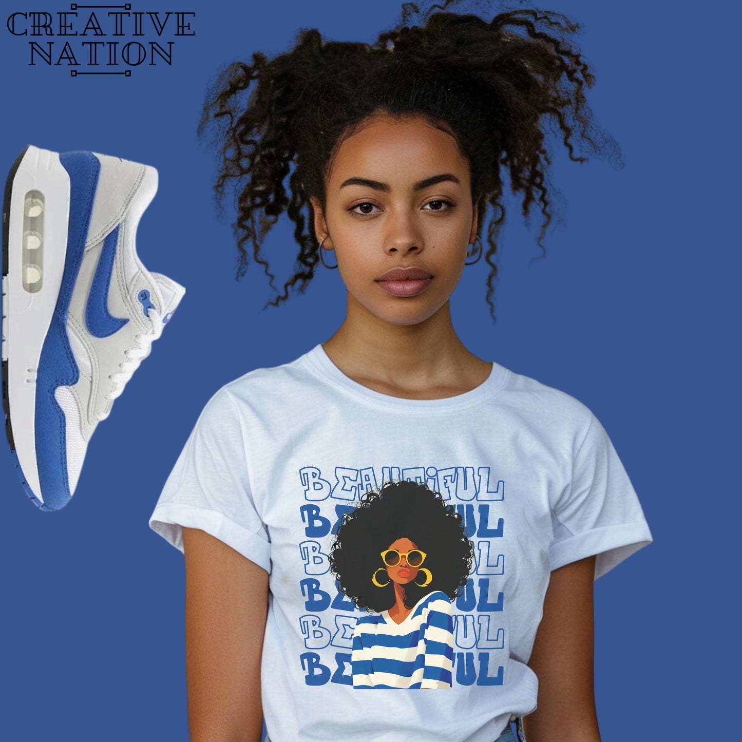 Shirt To Match Air Max 1 '86 OG Big Bubble Royal Unisex Tee Beautiful Shirt