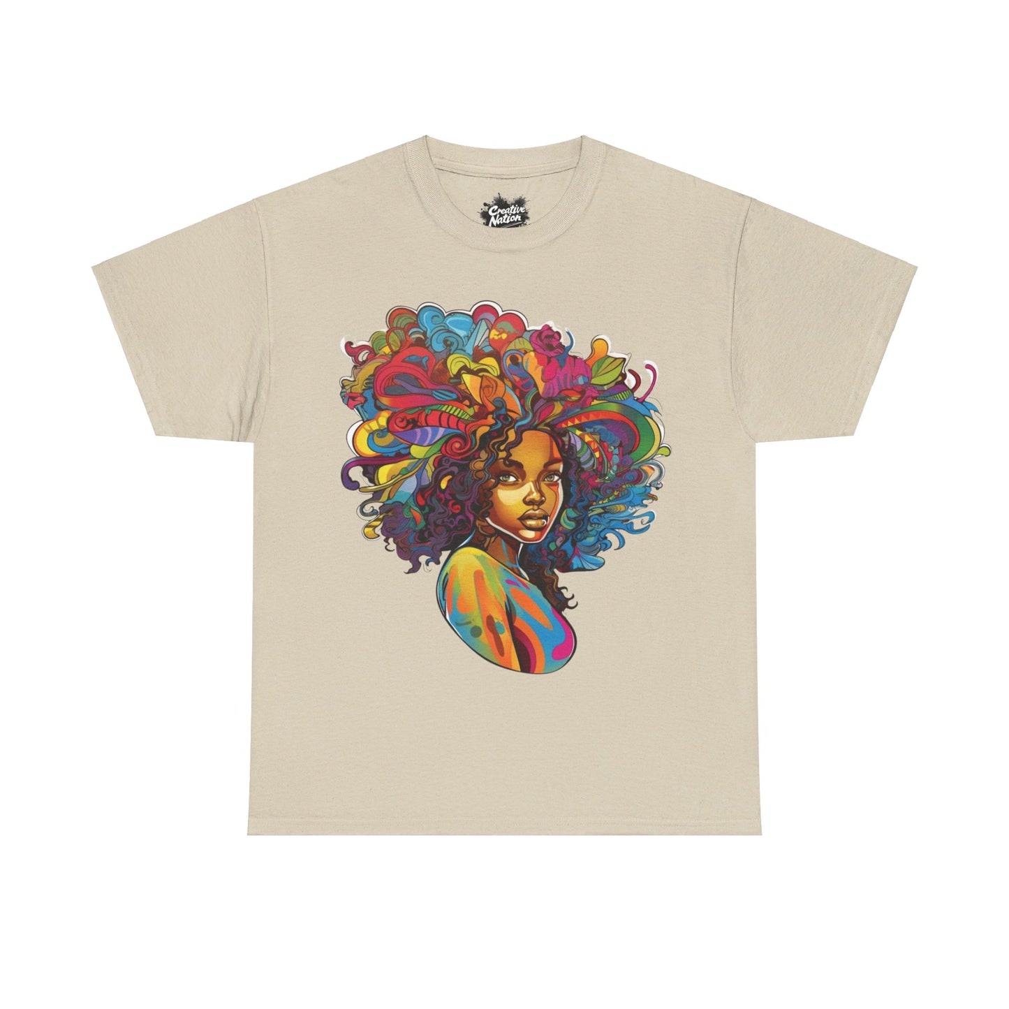 Shirt To Match SB Dunk Low Futura Laboratories Bleached Aqua Unisex Tee Afro Shirt For Dunks