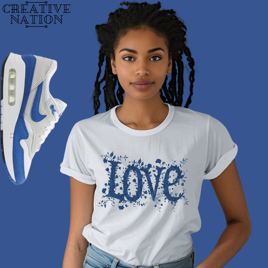 Shirt To Match Air Max 1 '86 OG Big Bubble Royal Unisex Tee Love Shirt