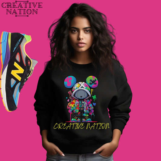 Sweatshirt To Match New Balance DTLR 990v4 Wild Style 2.0 Unisex Tee Psychedelic Shirt For 990v4