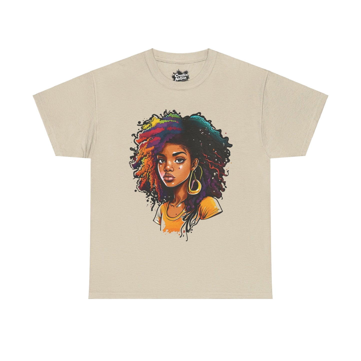 Shirt To Match Dunk Low University Gold Unisex Tee Afro Shirt For Dunks