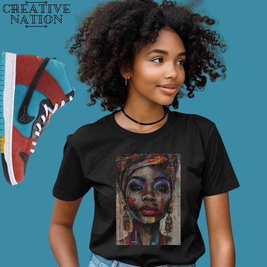 Shirt To Match SB Dunk High Greenwood Navajo Arts Unisex Tee Beautiful Woman Shirt For Dunks