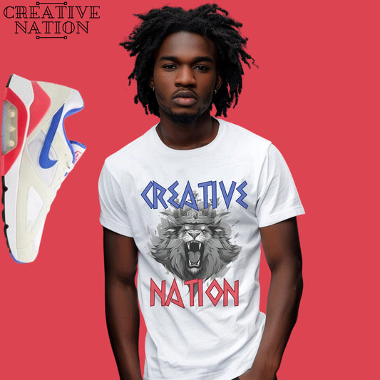 Shirt To Match Air Max 180 Ultramarine Unisex Tee Lion Shirt For Air Max 180