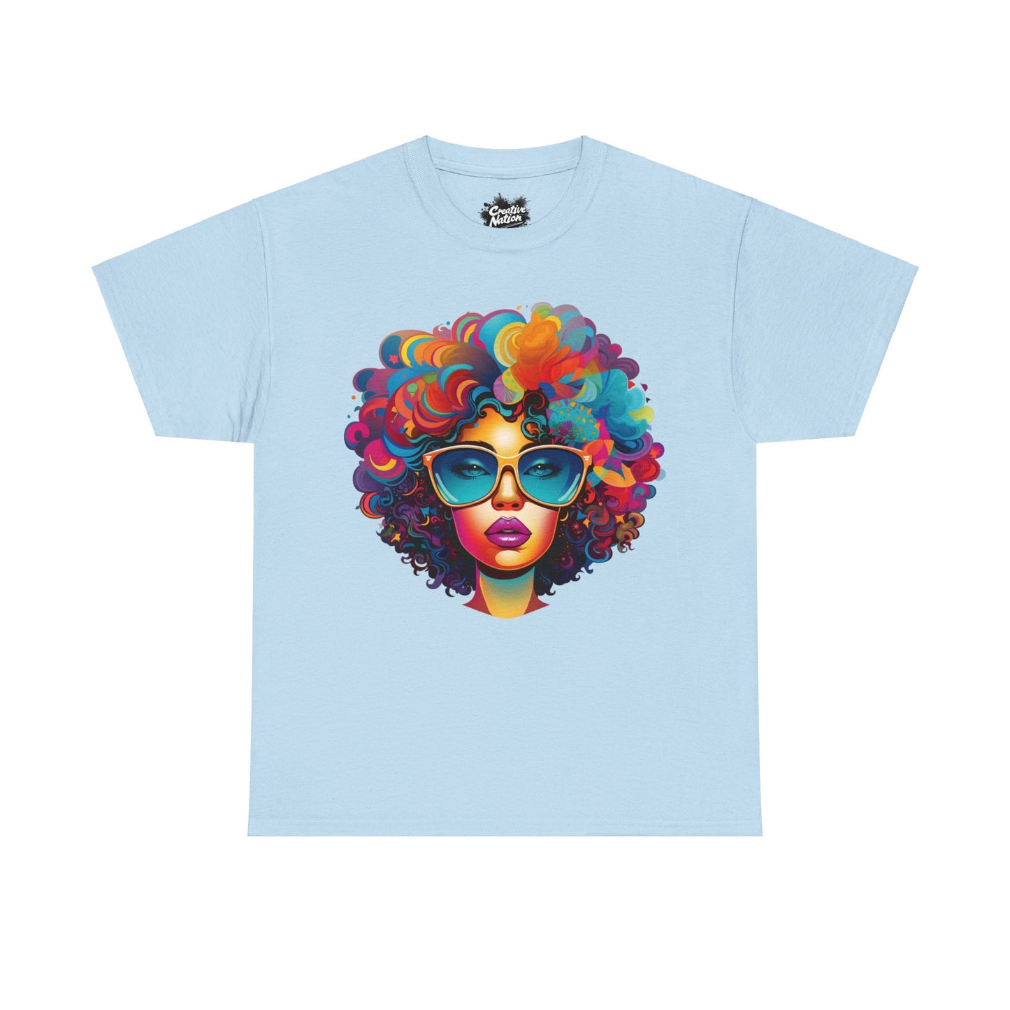 Shirt To Match New Balance 9060 Chrome Blue Unisex Tee Afro Shirt For 9060