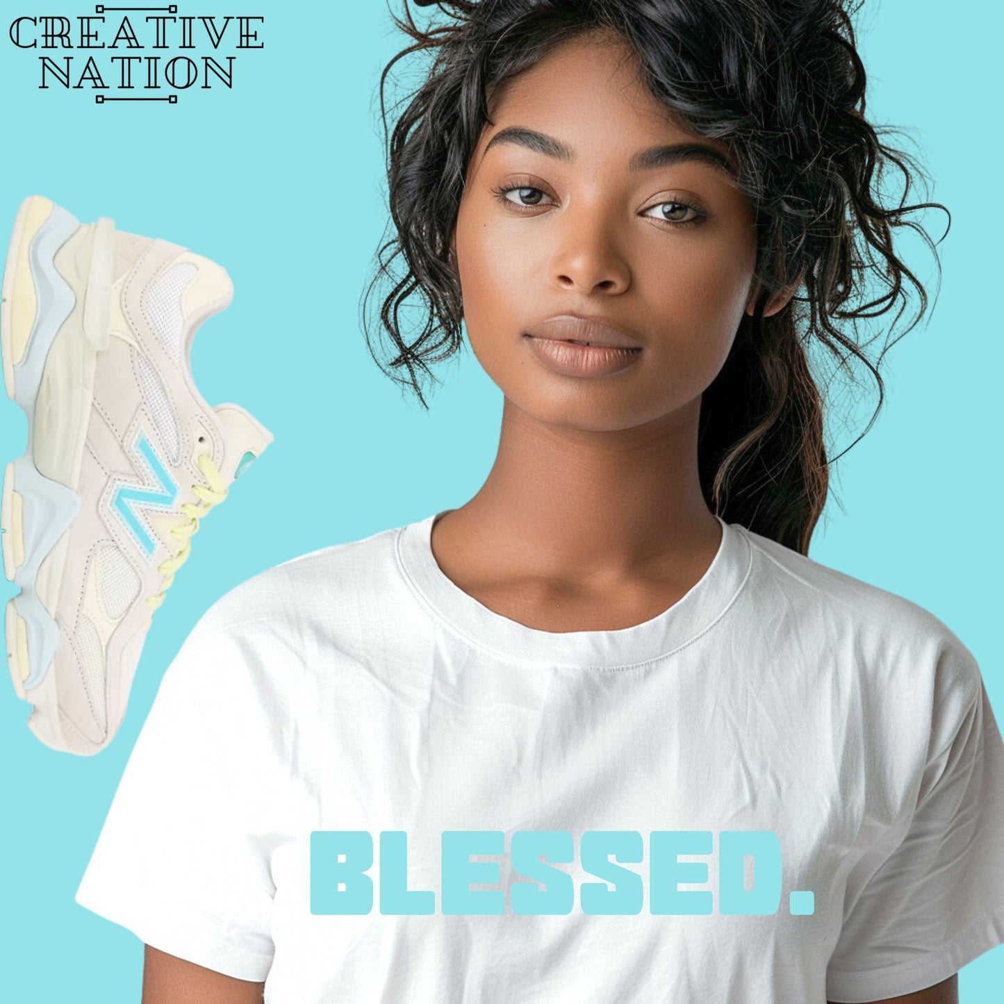 Shirt To Match New Balance 9060 Linen Unisex Tee Blessed Shirt For 9060