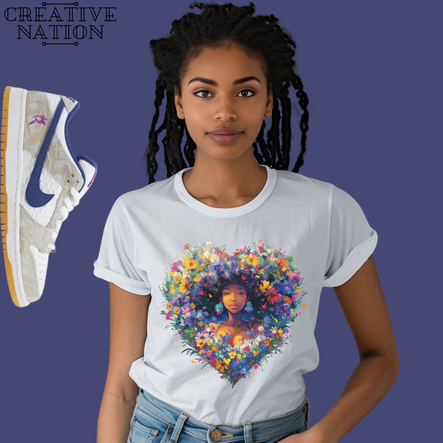 Shirt To Match SB Dunk Low Rayssa Leal Unisex Tee Afro Shirt For Dunks