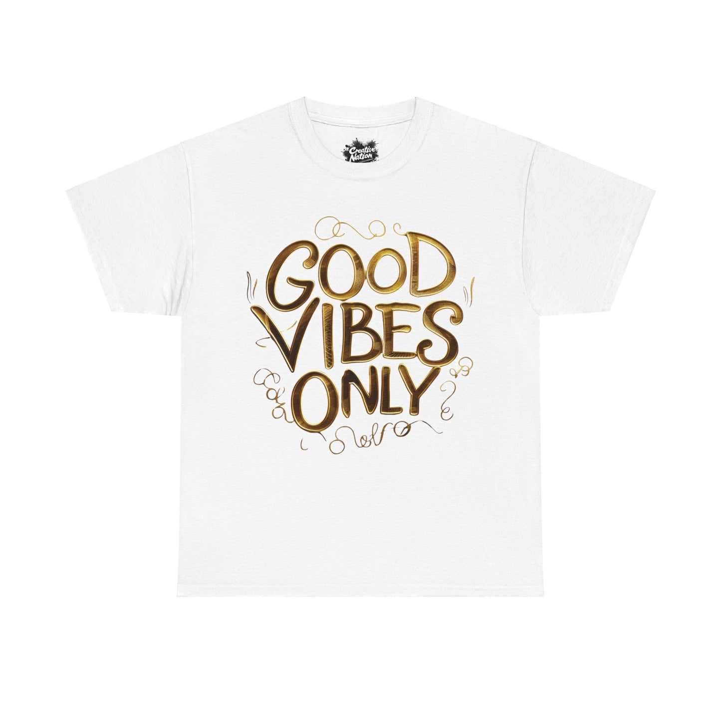 Shirt To Match Zoom Vomero 5 Metallic Gold Unisex Tee Good Vibes Only Shirt For Vomero 5