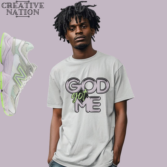 Shirt To Match New Balance 9060 White Taro Unisex Tee GOD Shirt For 9060