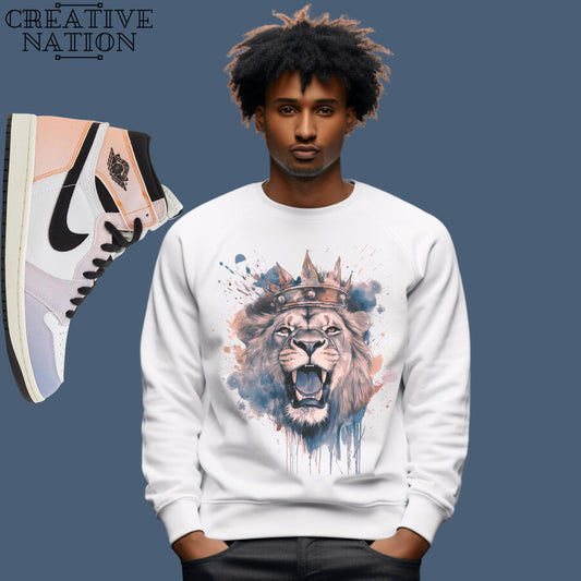 Sweatshirt To Match Air Jordan 1 Retro High OG Skyline Unisex Tee Lion Shirt Jordan Shirt