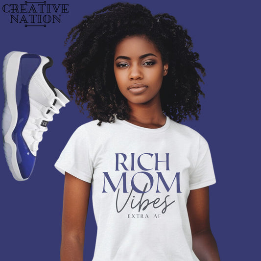 Shirt To Match Jordan 11 Retro Low White Concord Unisex Tee Mom Shirt For Jordan 11