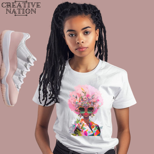 Shirt To Match Jordan 11 Retro Low Legend Pink Unisex Tee Afro Shirt For Jordan 11