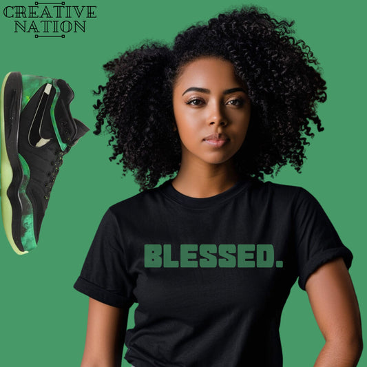 Shirt To Match Air Zoom GT Hustle 2 Alien Unisex Tee Blessed Shirt For GT Hustle 2