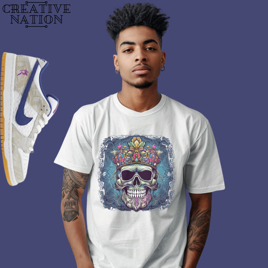 Shirt To Match SB Dunk Low Rayssa Leal Unisex Tee Skull Shirt For Dunks