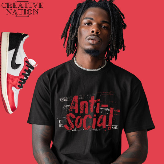 Shirt To Match Jordan 1 Retro Low OG Trophy Room Away Unisex Tee Anti Social Shirt For Jordan 1