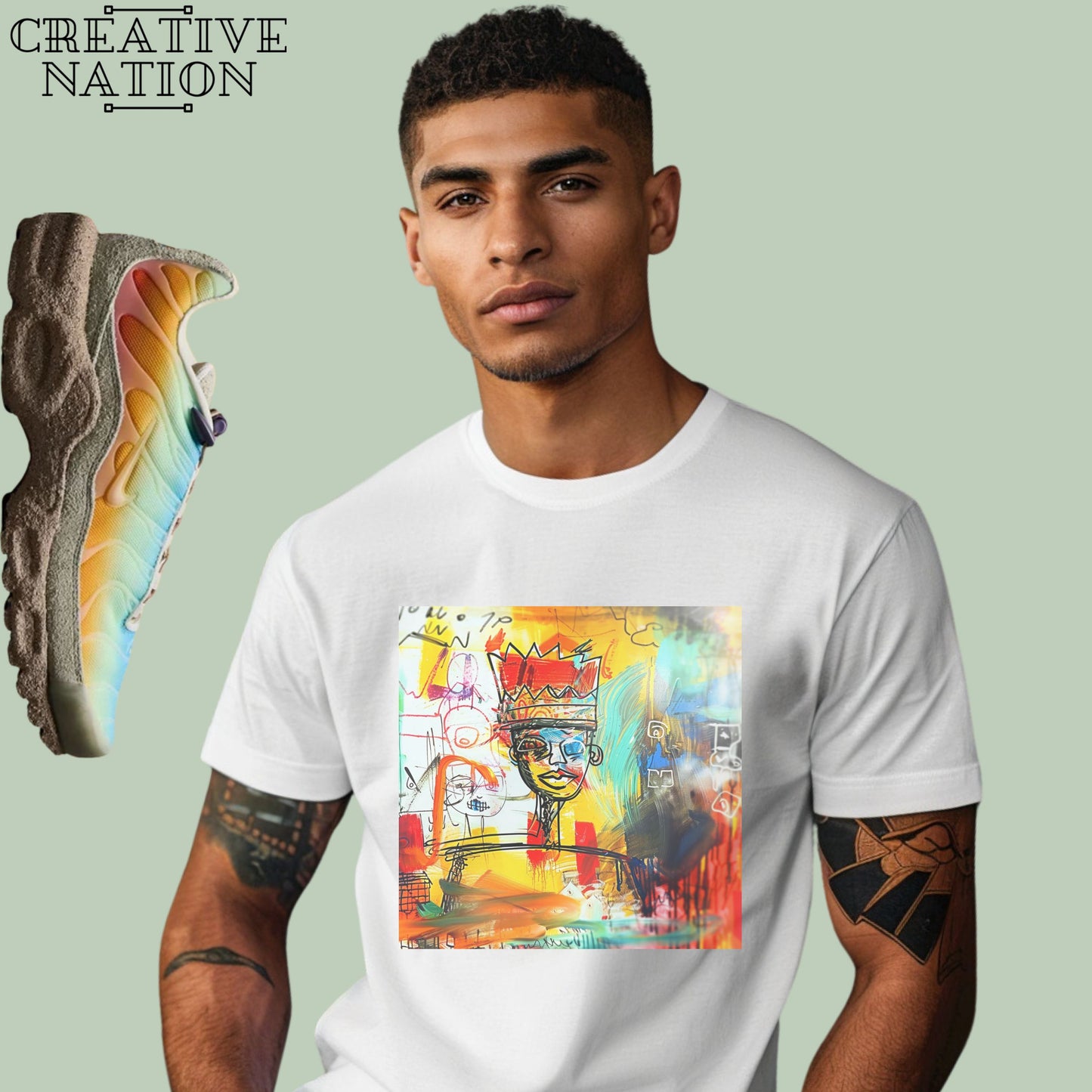 Shirt To Match Air Max Plus Sandy Sunset Unisex Tee Psychedelic Shirt For Air Max Plus