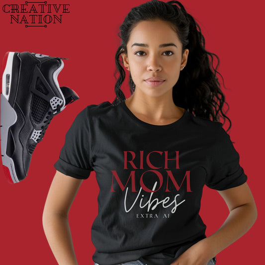 Shirt To Match Jordan 4 Retro Bred Reimagined Unisex Tee Mom Shirt For Jordan 4