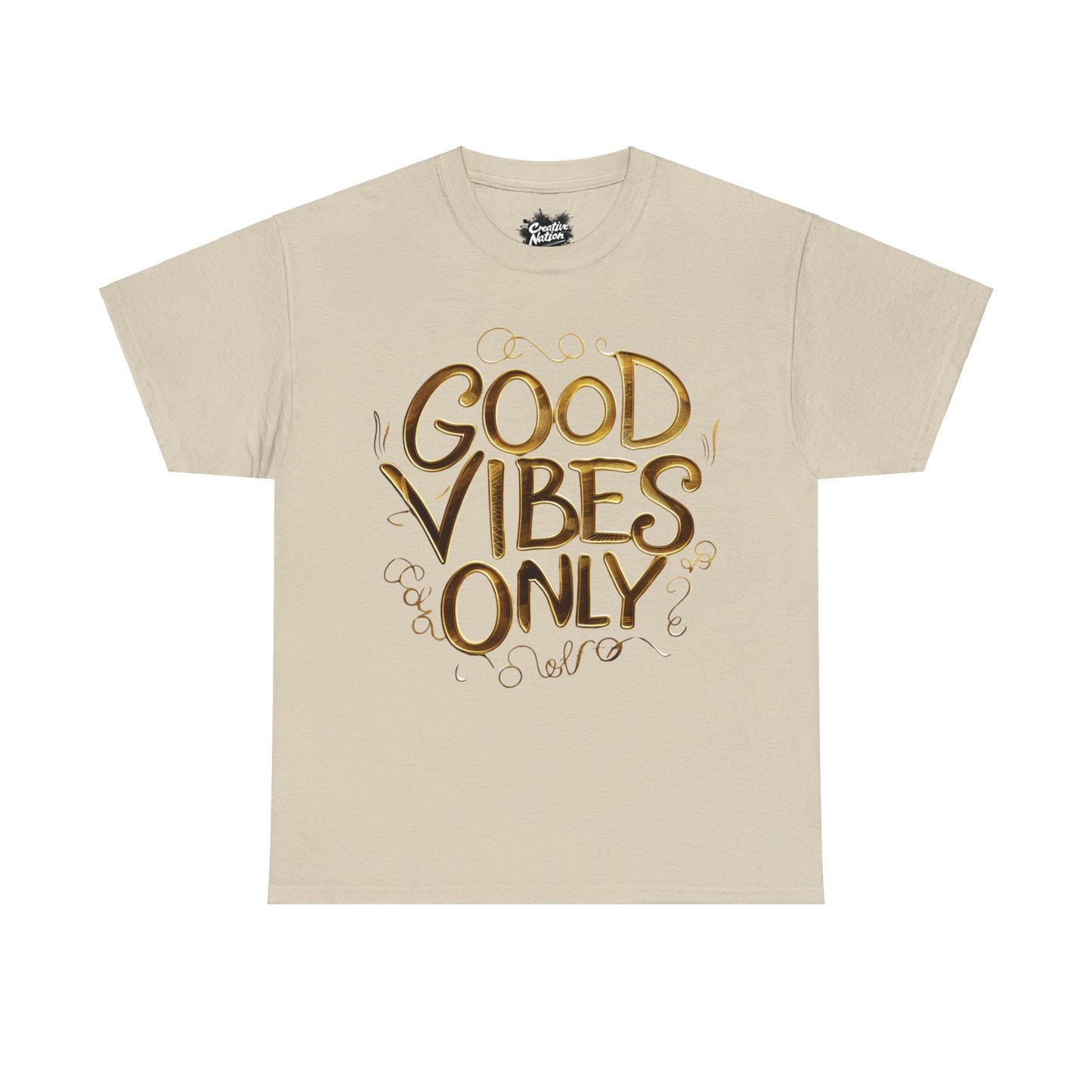 Shirt To Match Zoom Vomero 5 Metallic Gold Unisex Tee Good Vibes Only Shirt For Vomero 5