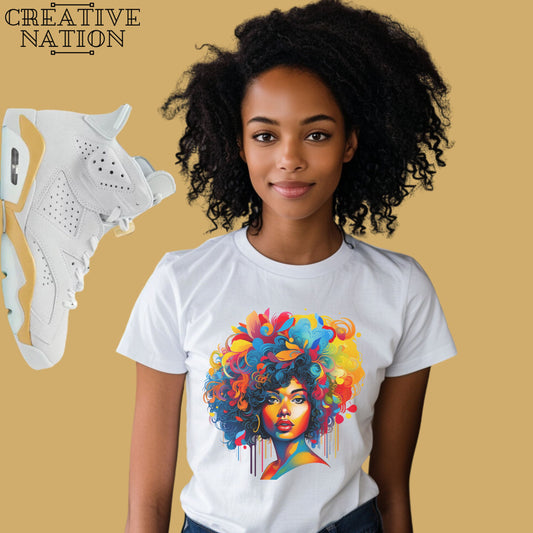 Shirt To Match Jordan 6 Retro Craft Paris Unisex Tee Afro Shirt For Jordan 6