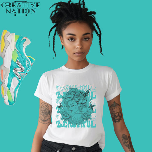 Shirt To Match New Balance 9060 Cyan Burst DTLR Unisex Tee Beautiful Woman Shirt For 9060