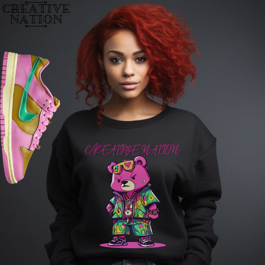 Sweatshirt To Match Parris Goebel Dunk Low Playful Pink Unisex Tee Bear Shirt For Dunks