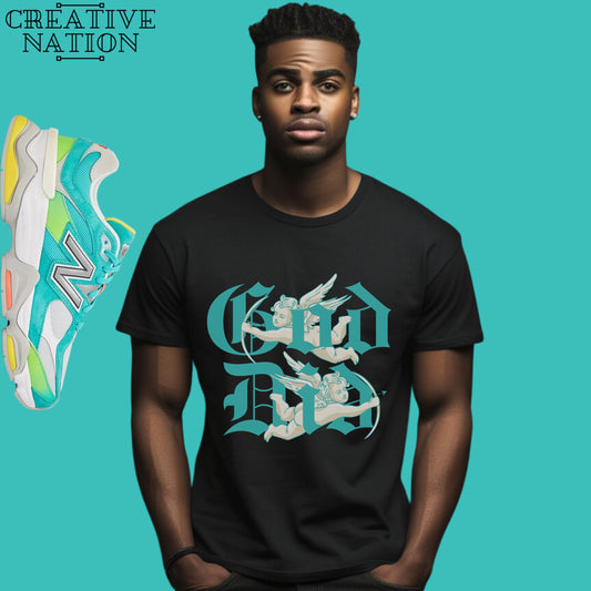 Shirt To Match New Balance 9060 Cyan Burst DTLR Unisex Tee God Shirt For 9060