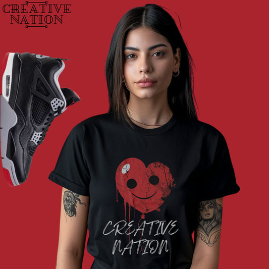 Shirt To Match Jordan 4 Retro Bred Reimagined Unisex Tee Cute Shirt For Jordan 4