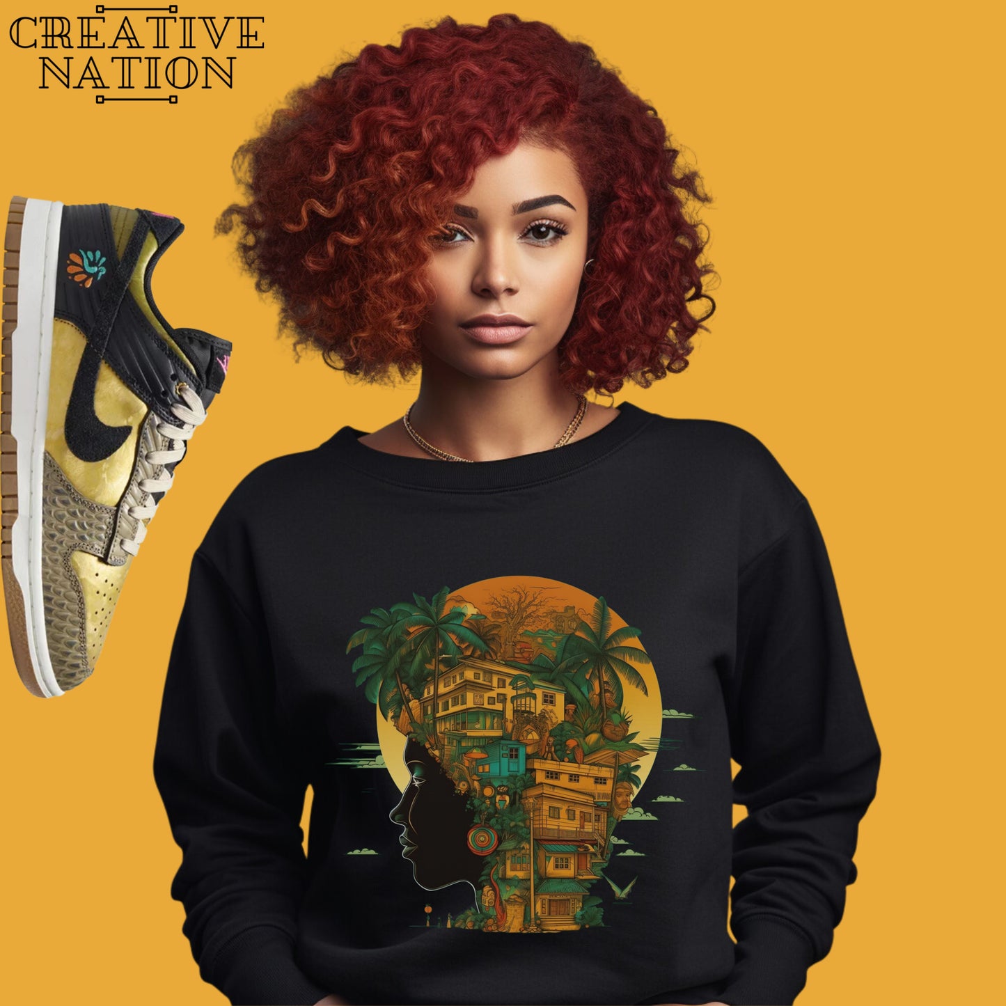 Sweatshirt To Match Dunk Low Dia de los Muertos Unisex Tee Carribean Shirt For Dunks