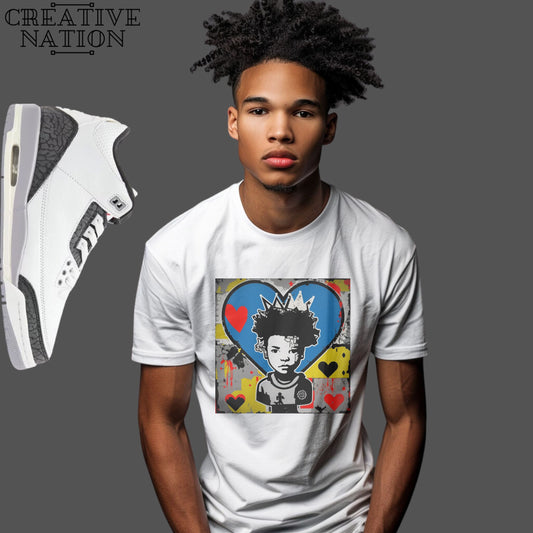 Shirt To Match Jordan 3 Retro Cement Grey Unisex Tee Psychedelic Shirt For Jordan 3