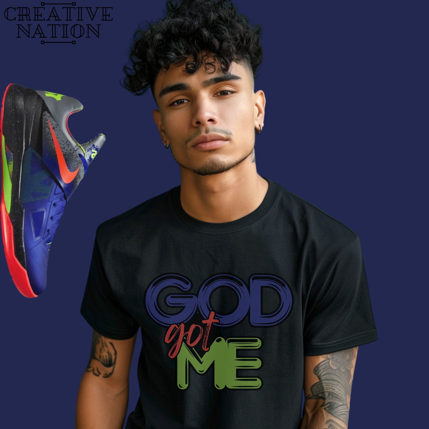 Shirt To Match KD 4 NERF Unisex Tee God Shirt For KD 4