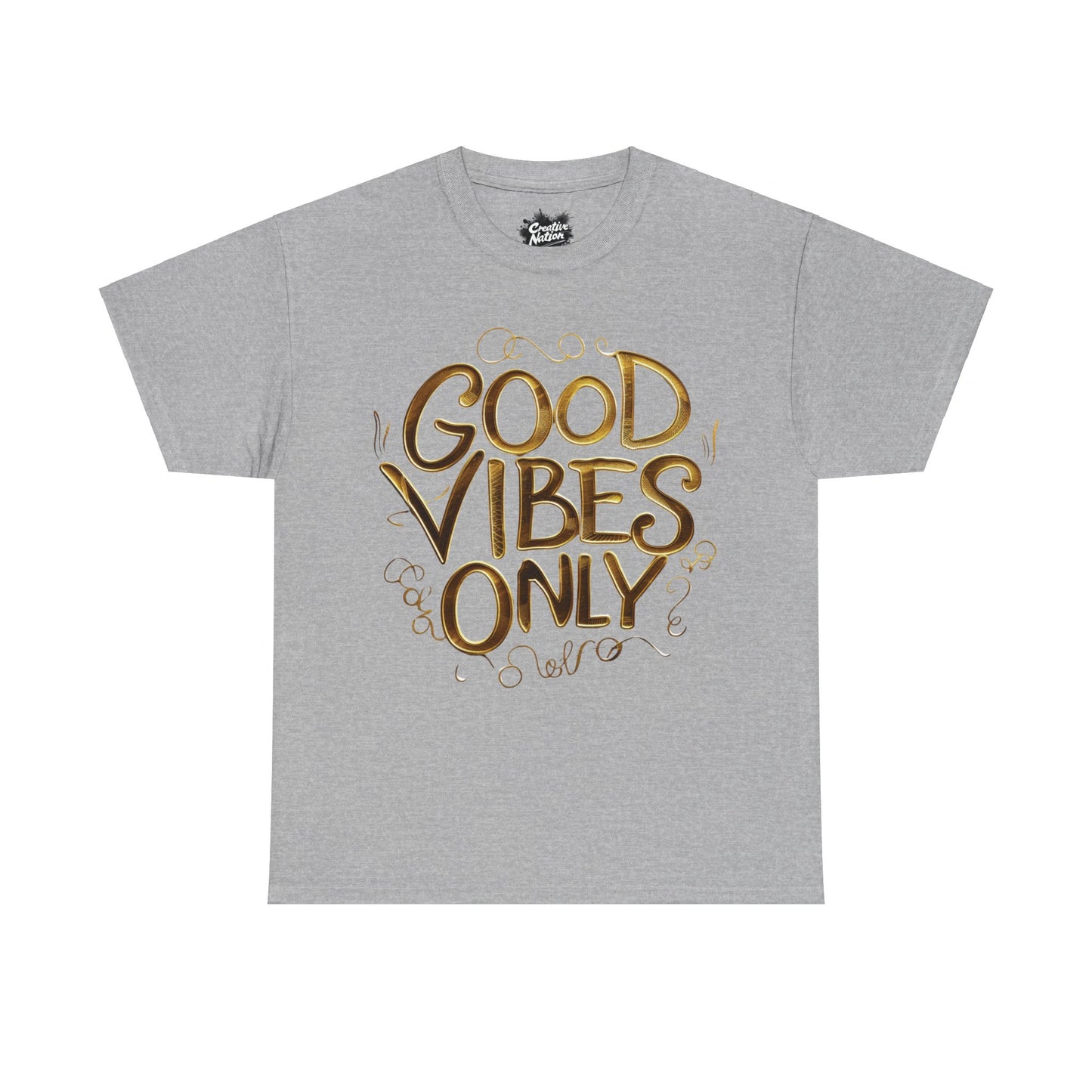 Shirt To Match Zoom Vomero 5 Metallic Gold Unisex Tee Good Vibes Only Shirt For Vomero 5