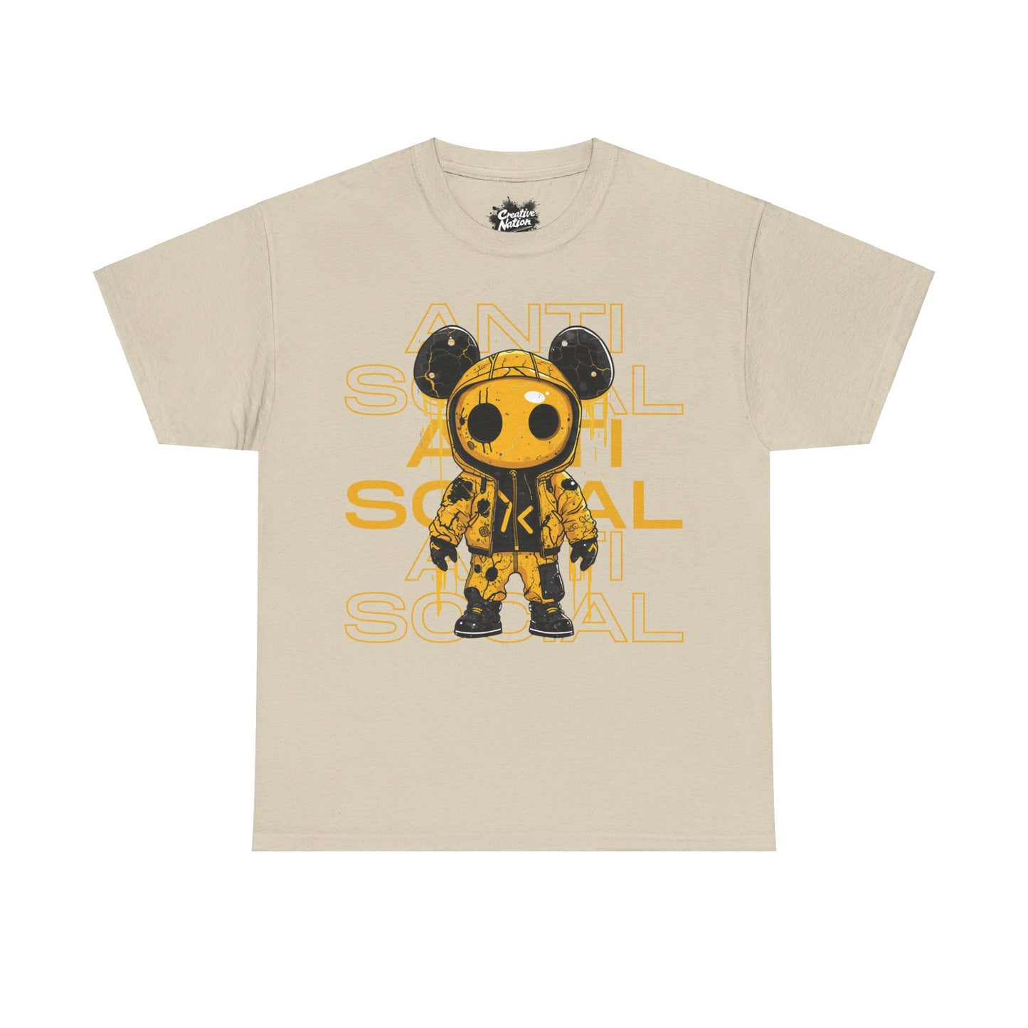 Shirt To Match Zoom Vomero 5 Yellow Ochre Unisex Tee Anti Social Shirt For Vomero 5