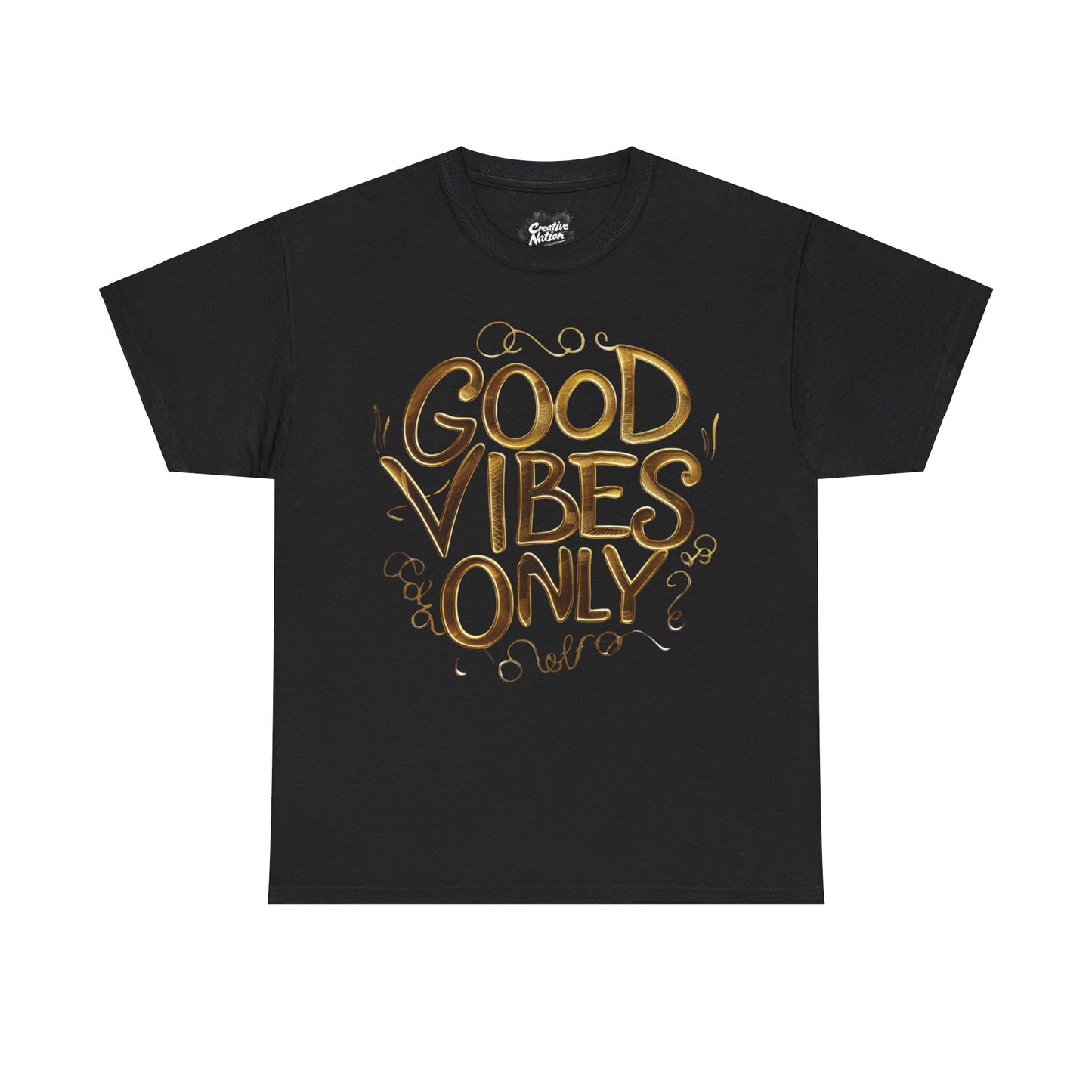 Shirt To Match Jordan 4 Retro Metallic Gold Unisex Tee Good Vibes Shirt For Jordan 4