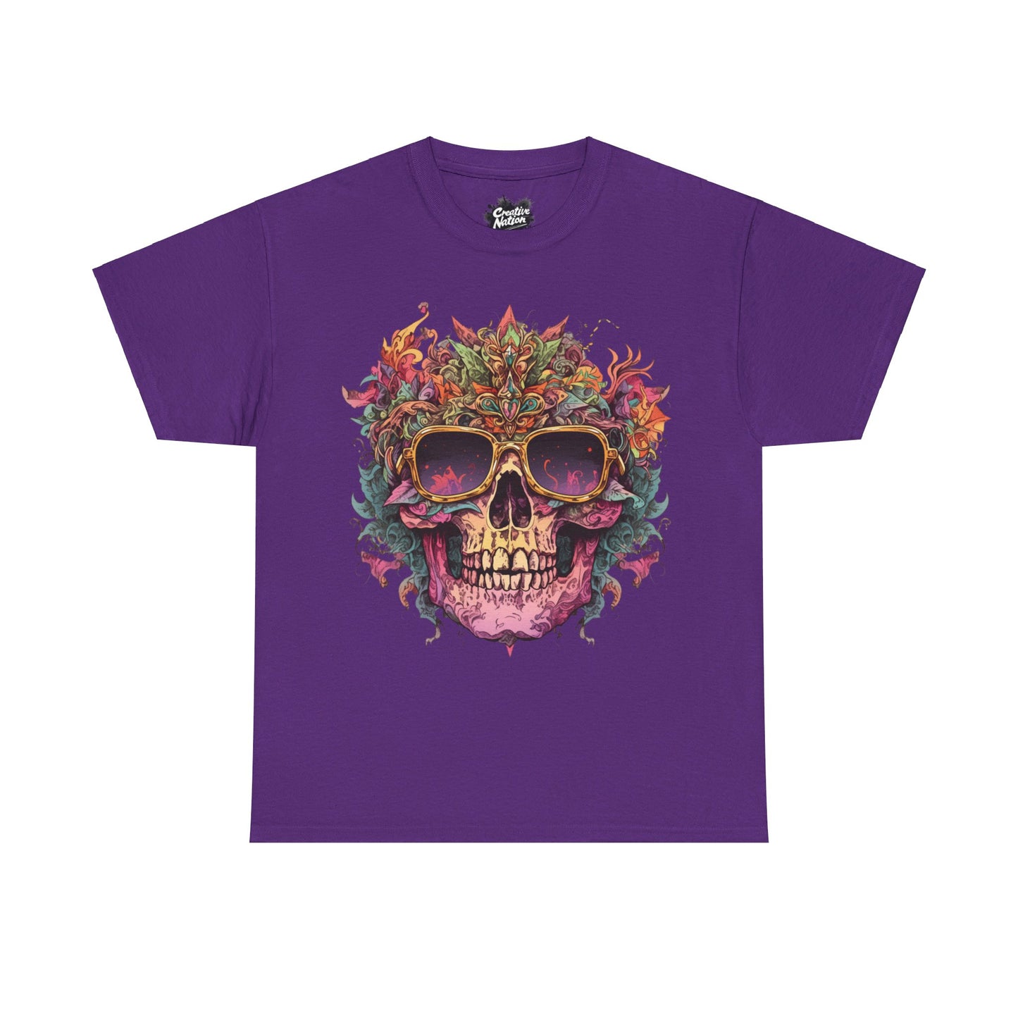 Shirt To Match Air Foamposite One Eggplant Unisex Tee Skull Shirt For Foamposite