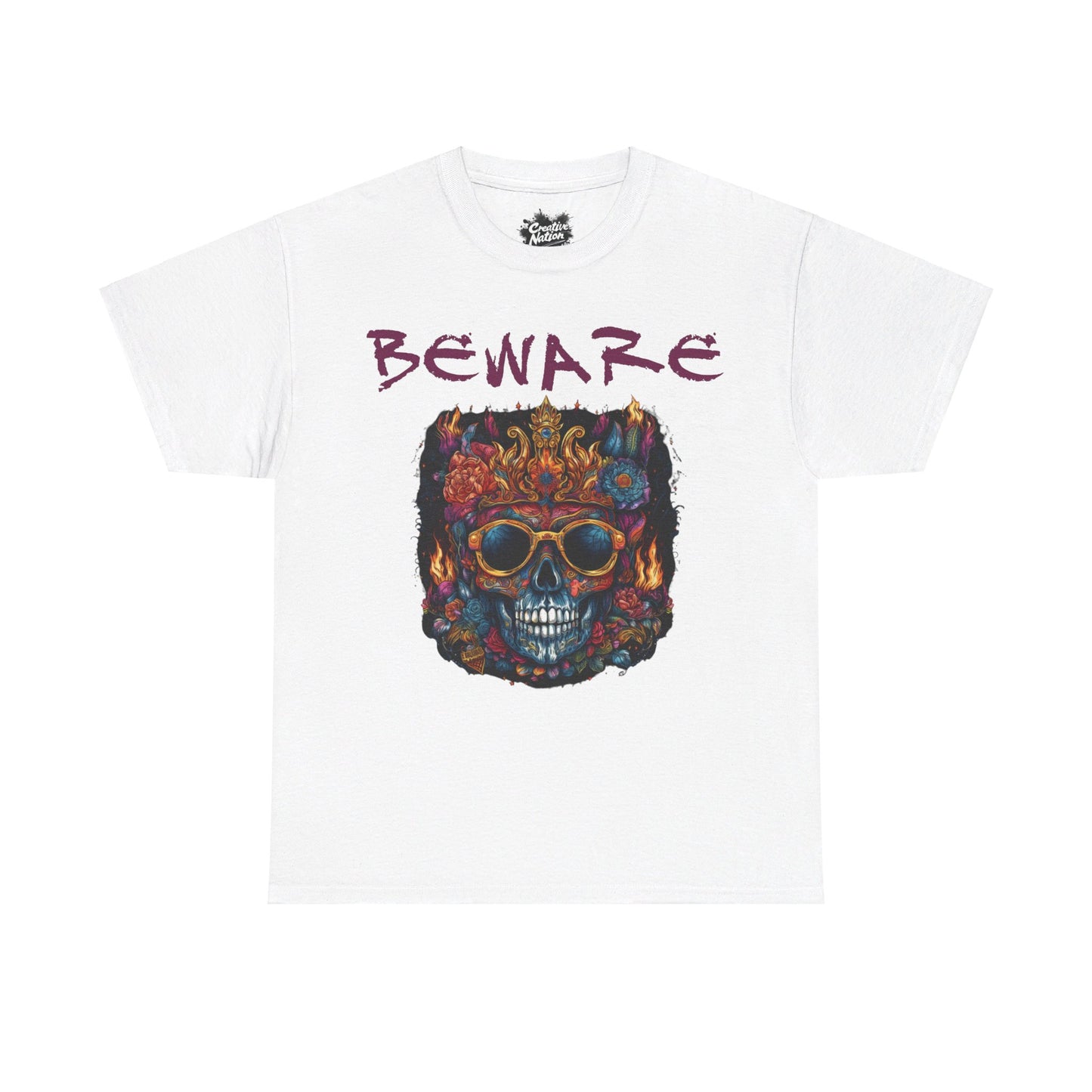 Shirt To Match Air Force 1 Low SP Undefeated Multi-Patent Pink Prime Unisex Tee Skull Shirt