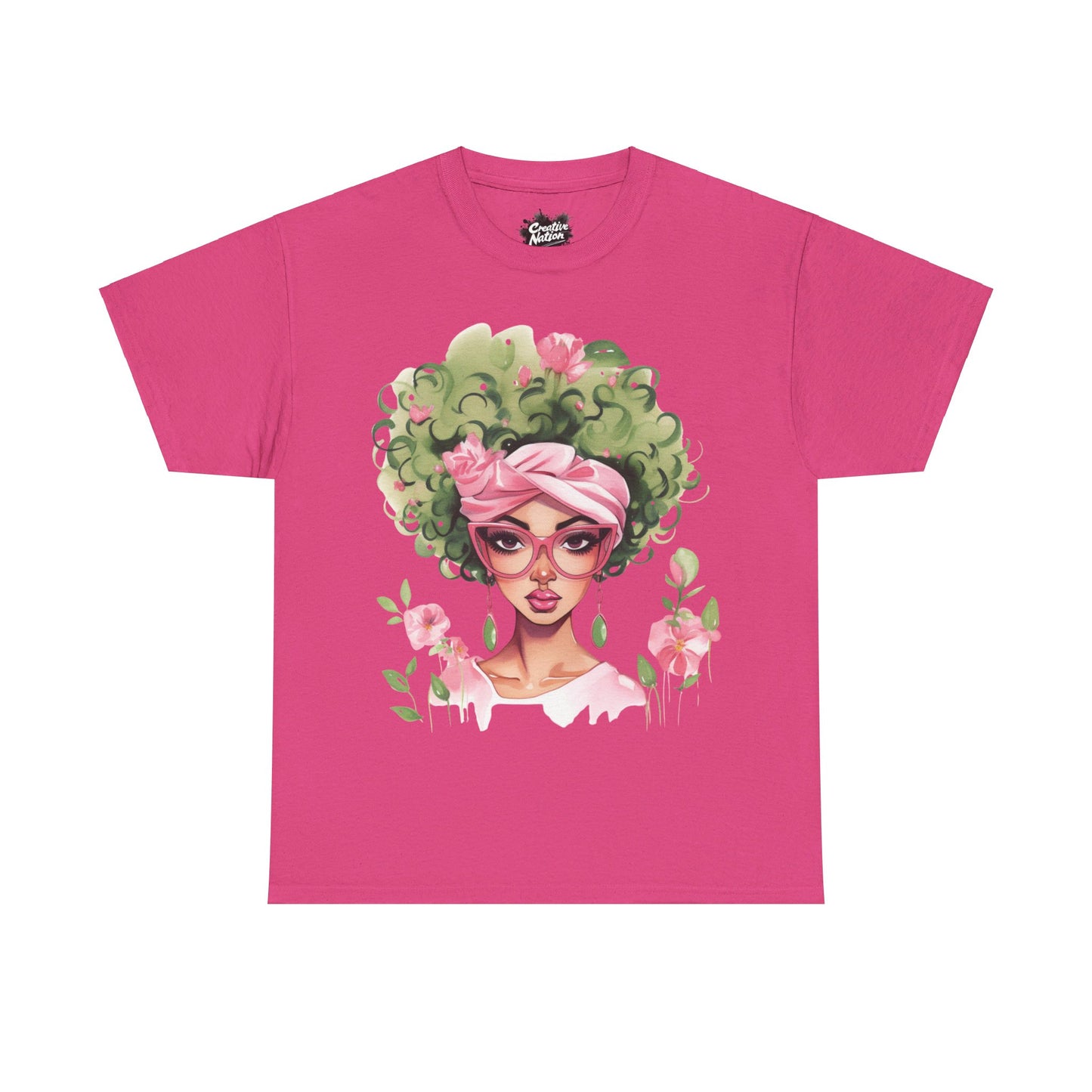 Shirt To Match New Balance 550 Y2K Patent Leather Pack Pink Green Unisex Tee Afro Shirt For 550