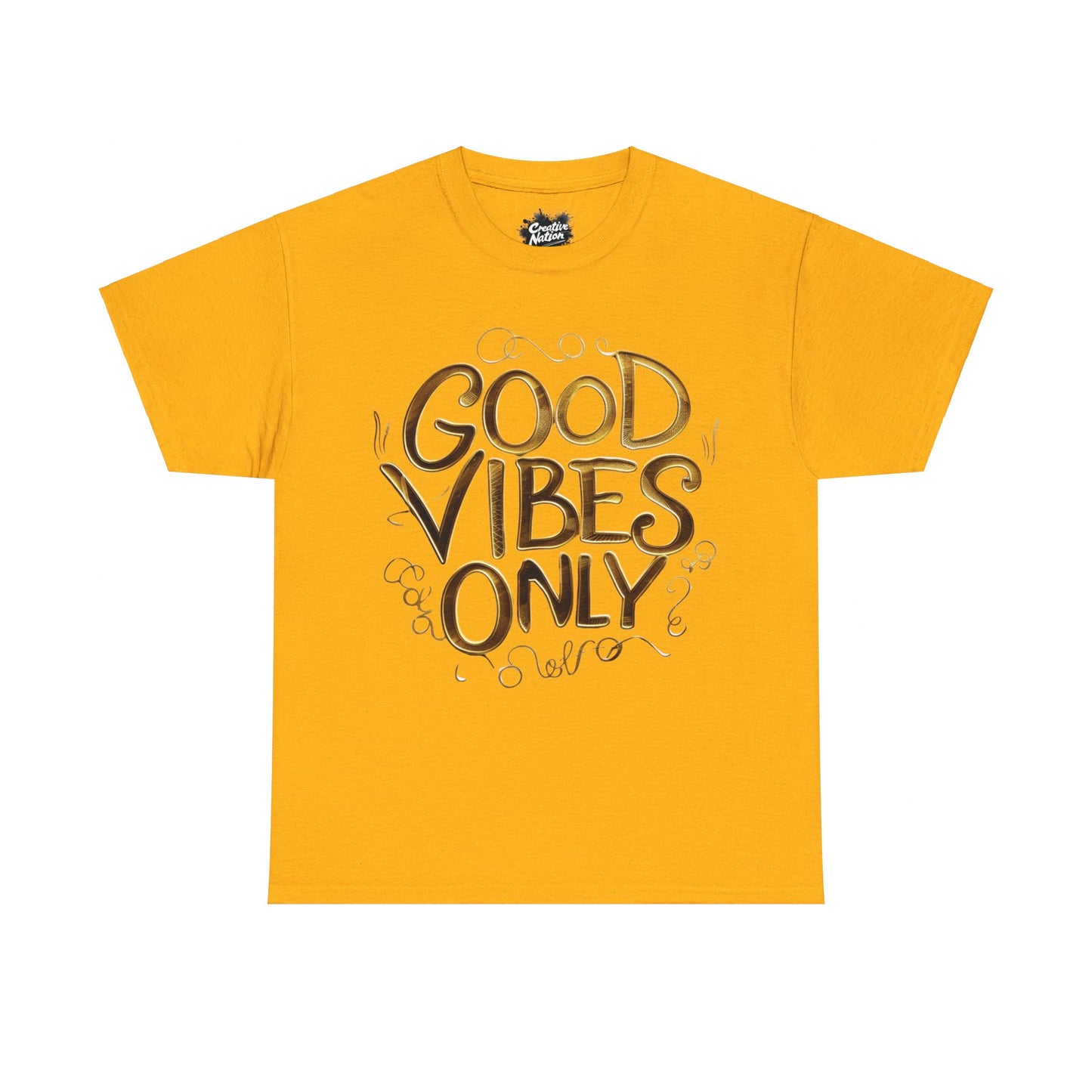 Shirt To Match Zoom Vomero 5 Metallic Gold Unisex Tee Good Vibes Only Shirt For Vomero 5